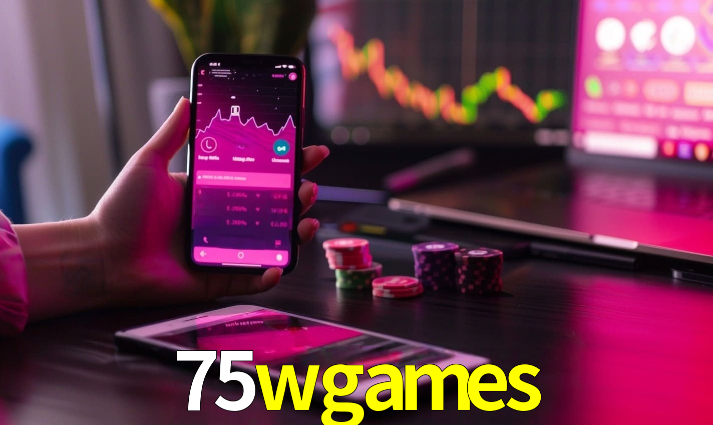 Recursos Exclusivos do App 75wgames BET - Modo Offline, Login Biométrico